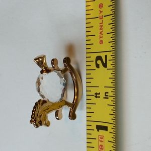 Baby shower gifts. Beautiful Australian crystal rocking horse.